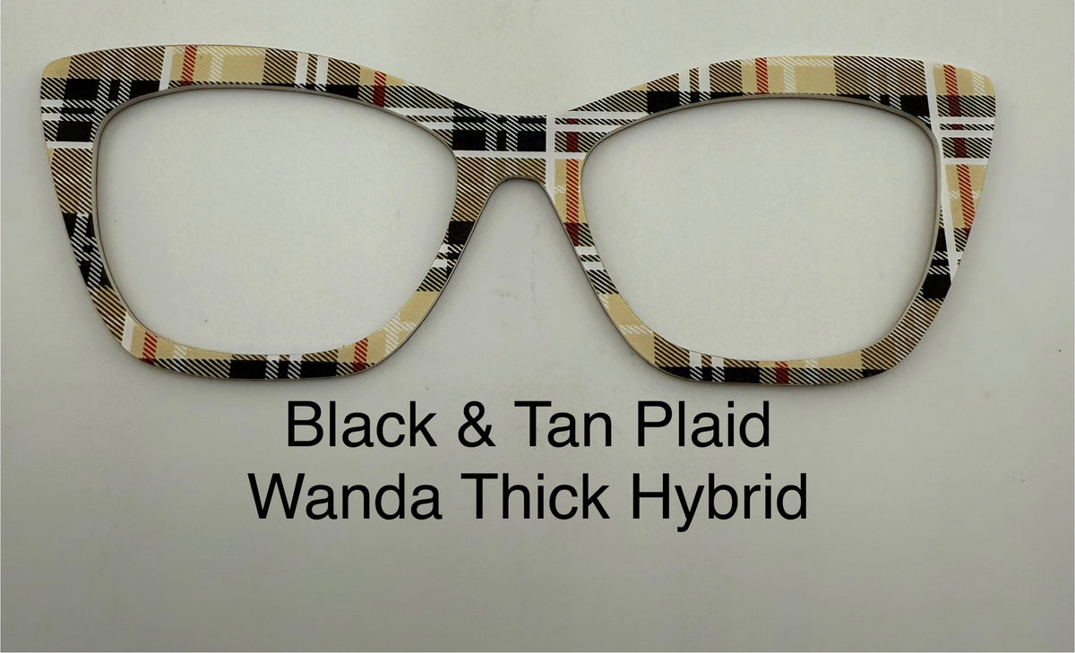 Black and Tan Plaid