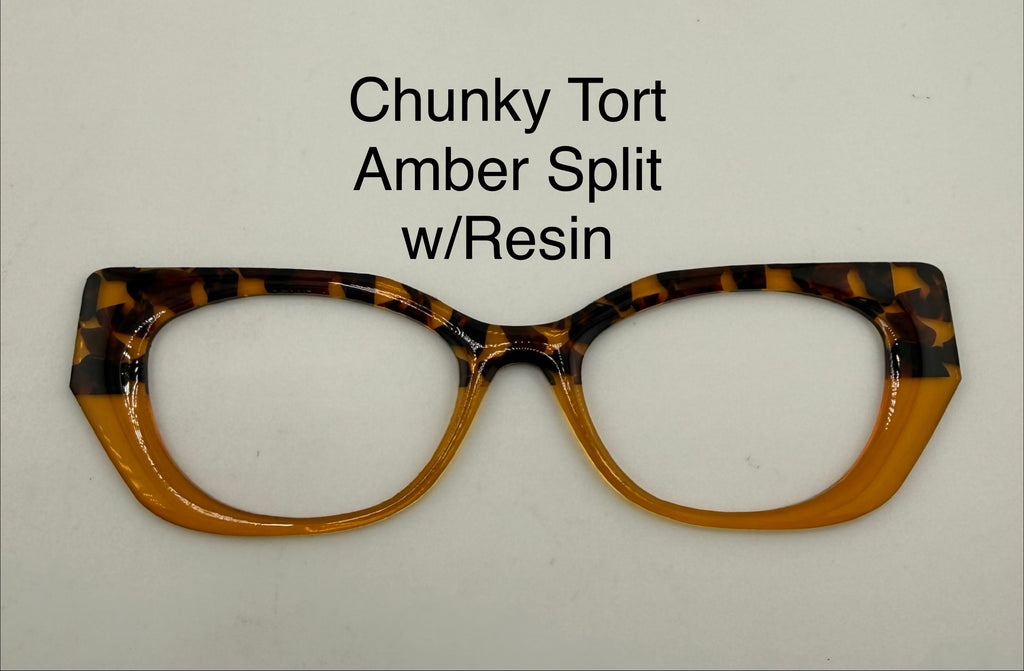 Chunky Tort Amber Split