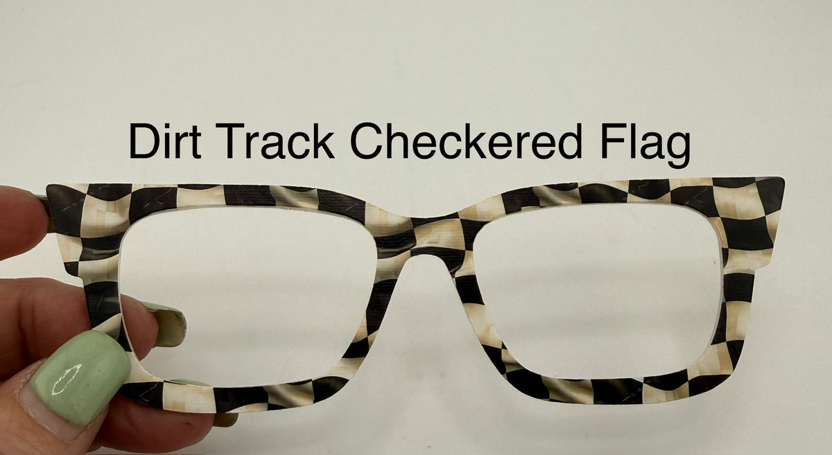 Dirt Track Checkered Flag