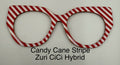 Candy Cane Stripe Topper