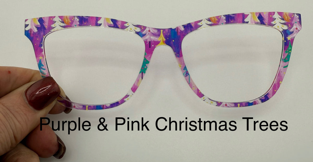 Purple & Pink Christmas Trees