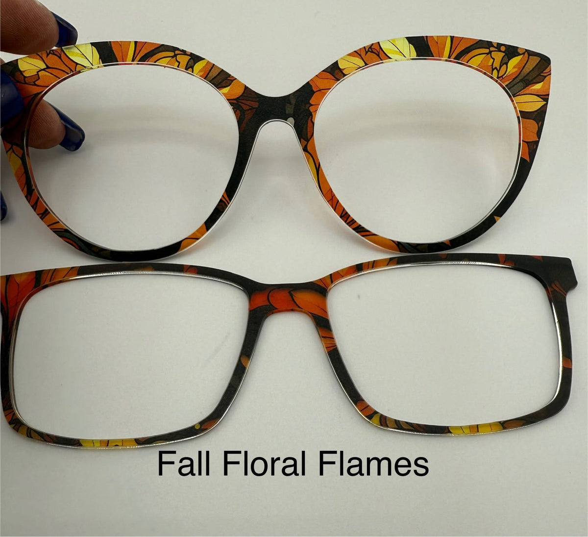 Fall Floral Flames