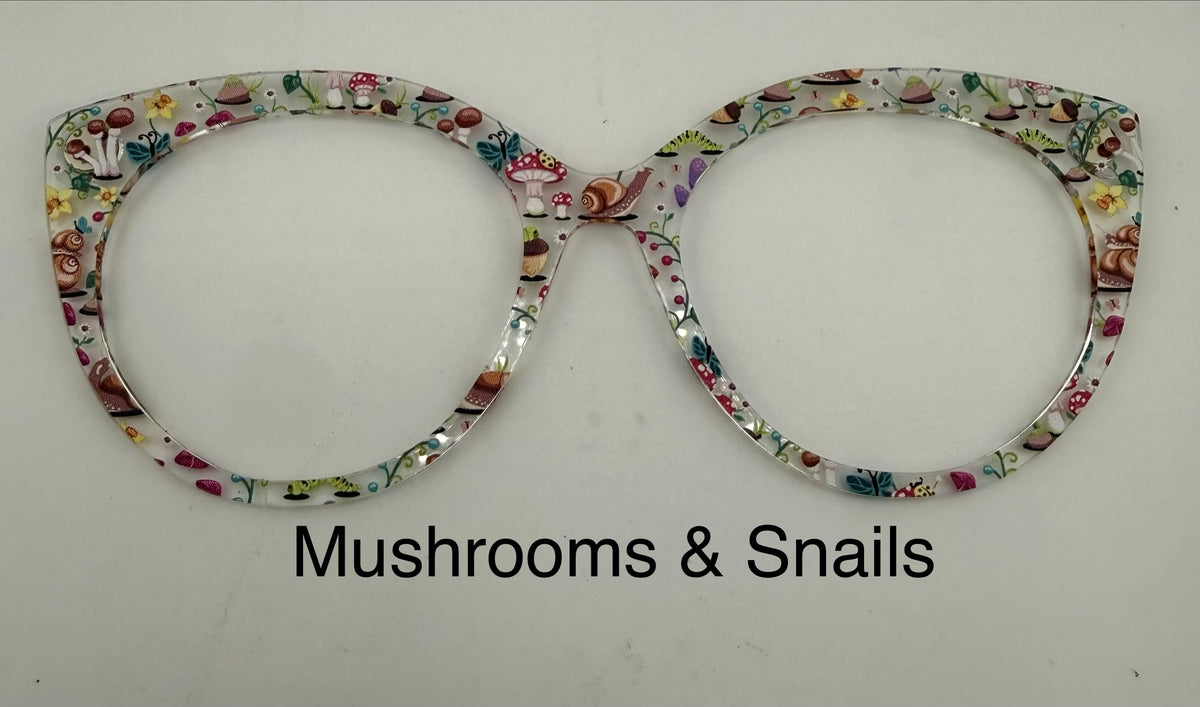 Mushrooms & Snails Transparent