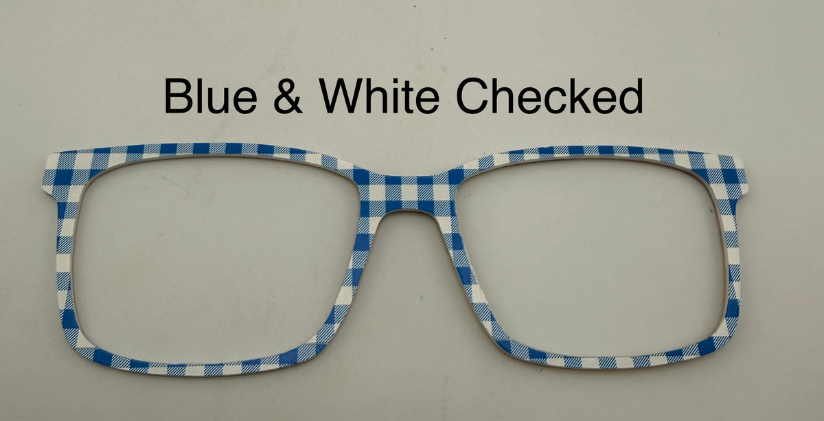 Blue & White Checked