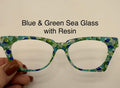 Blue & Green Sea Glass
