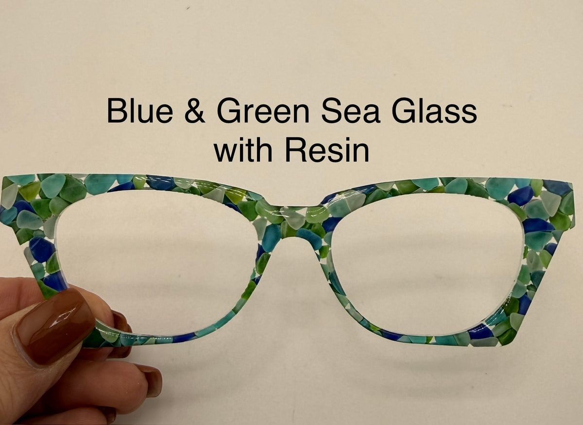 Blue & Green Sea Glass