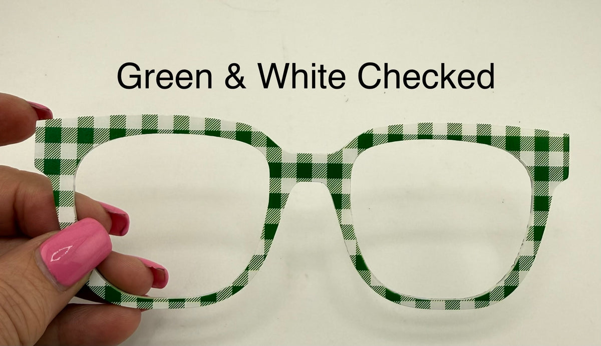 Green & White Checked