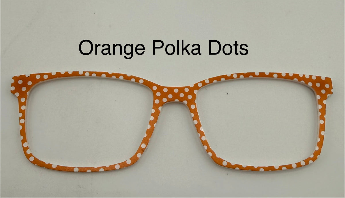Orange Polka Dots