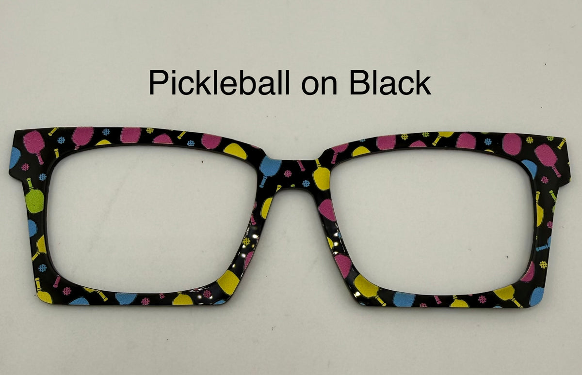 Pickle Ball on Black