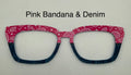 Pink Bandana & Denim Split