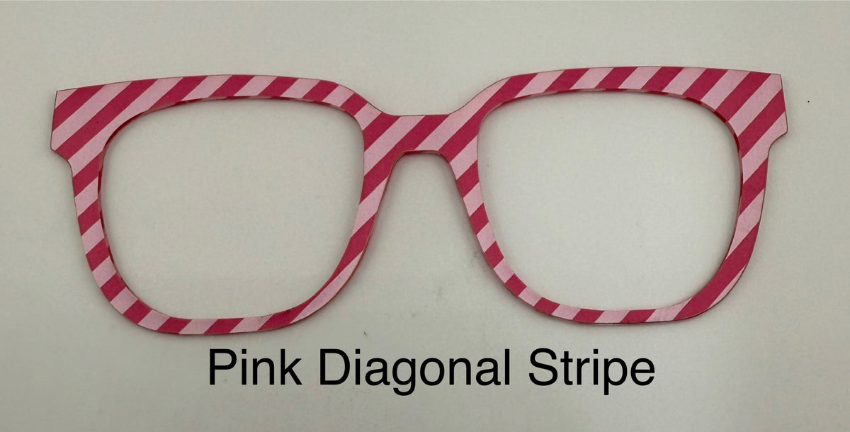 Pink on Pink Diagonal Stripe
