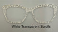 White Transparent Scrolls